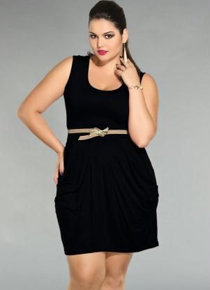 Vestido Amanda preto