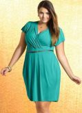 Vestido azul caribe