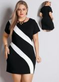 Vestido Rute bicolor