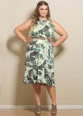 vestido Tiffany estampado