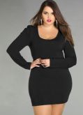 Vestido princesa preto