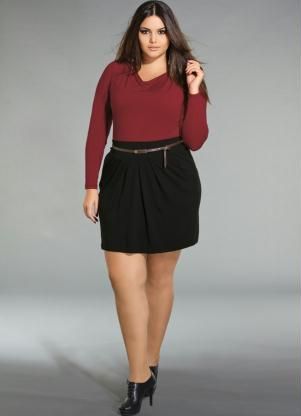 Blusa vermelho chardon