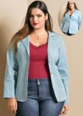 Blazer Feminino Listrado