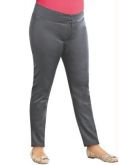 Calça de sarja cinza chumbo