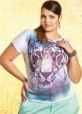 Blusa estampa tigre
