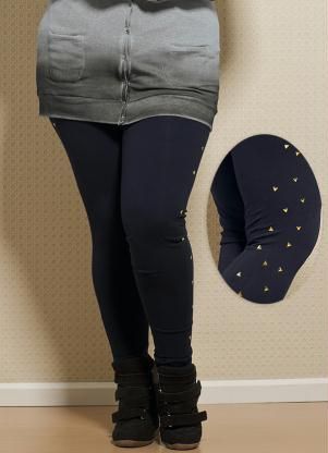 Legging Marinho com detalhes